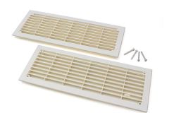 (393)/(394) SIM+FERM ventilacijska rešetka sa bijelim okvirom (+27,39 €) 